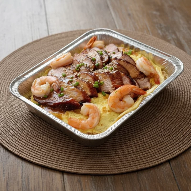 CHAUFA CON CERDO CHIJUAKAY CAMARONES