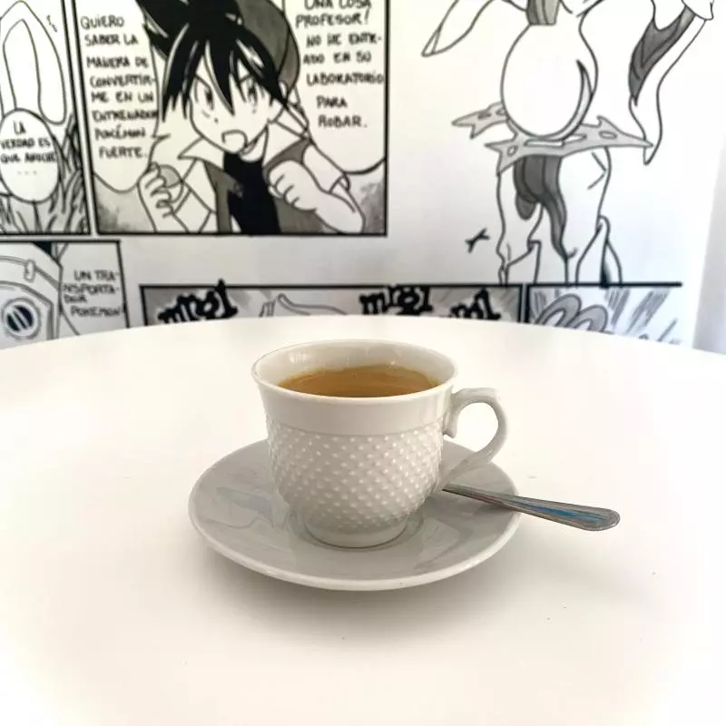 Espresso y espresso machiatto