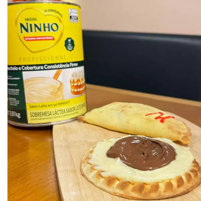 CREME NINHO COM NUTELLA