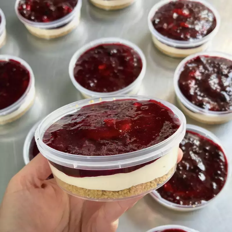 Cheesecake de morango