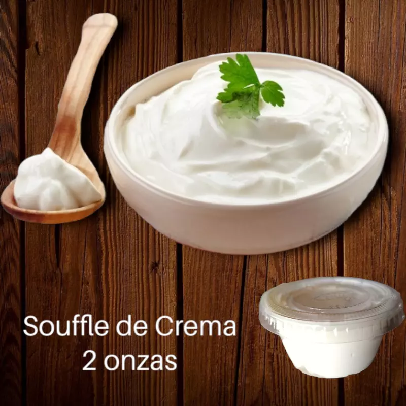Souffle de Crema Acidificada