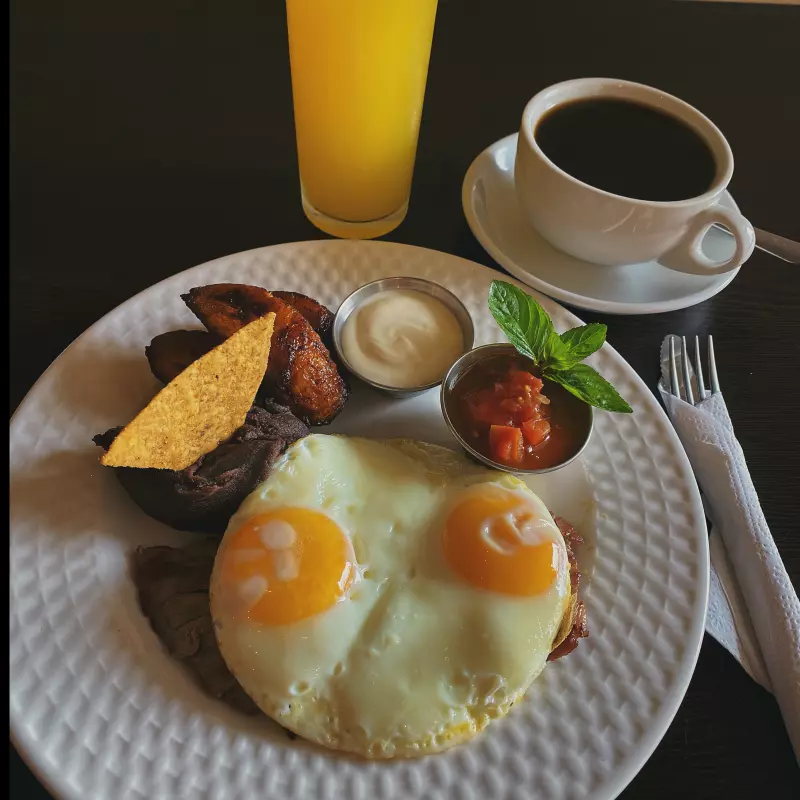 Desayuno estilo al campo