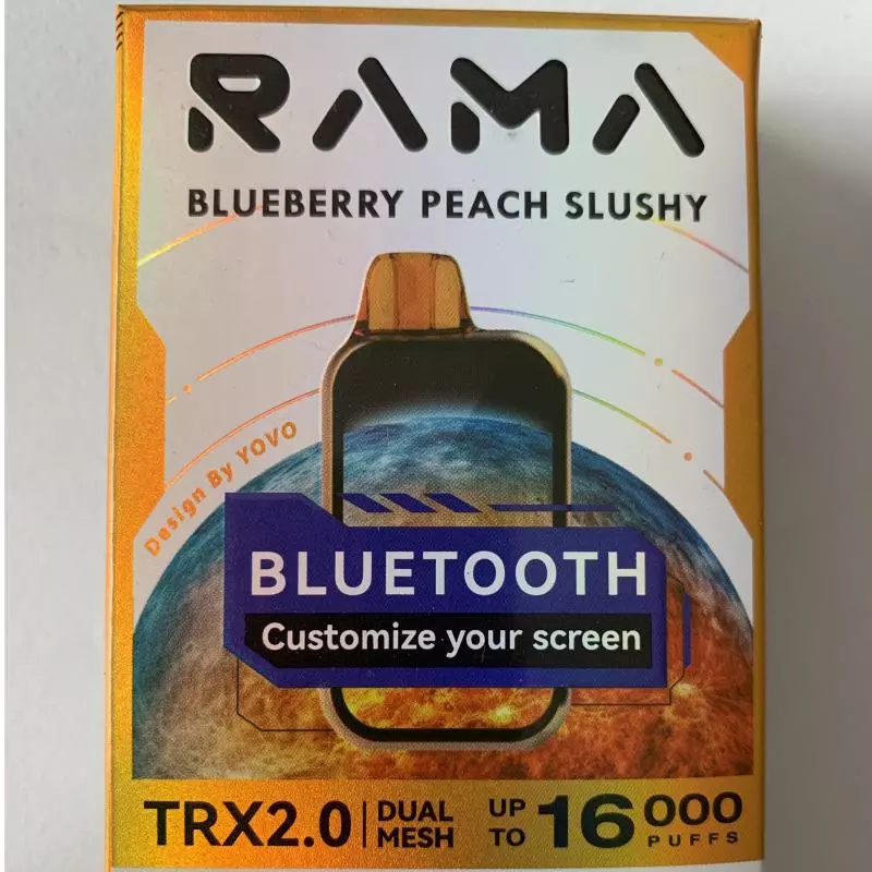 Rama- Blueberry Peach Slushy 🫐🍑