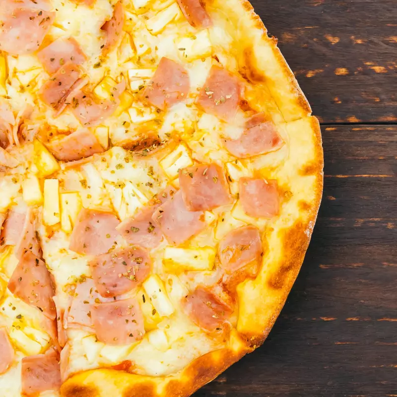 PIZZA DE JAMÓN