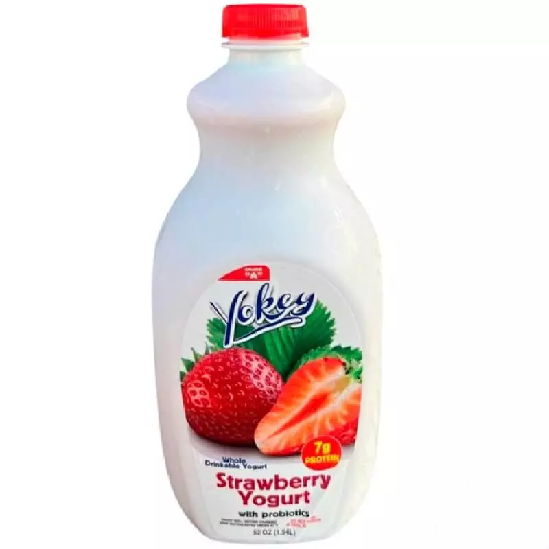 Yogurt Yokey probiotico fresa 1.5L