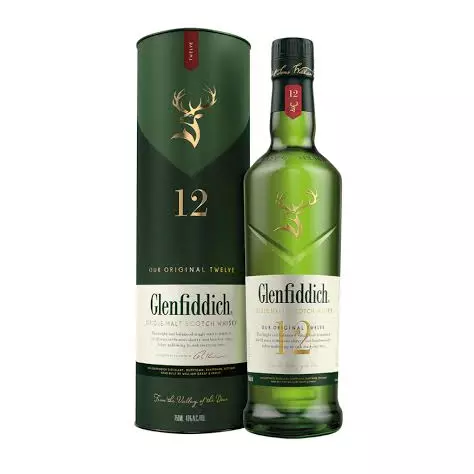 GLENFIDDICH 12 AÑOS 750 ML