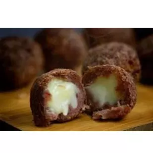 Croqueta de Carne Seca com queijo