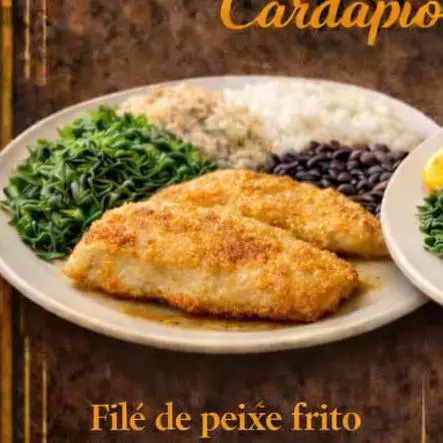 Filé de peixe frito