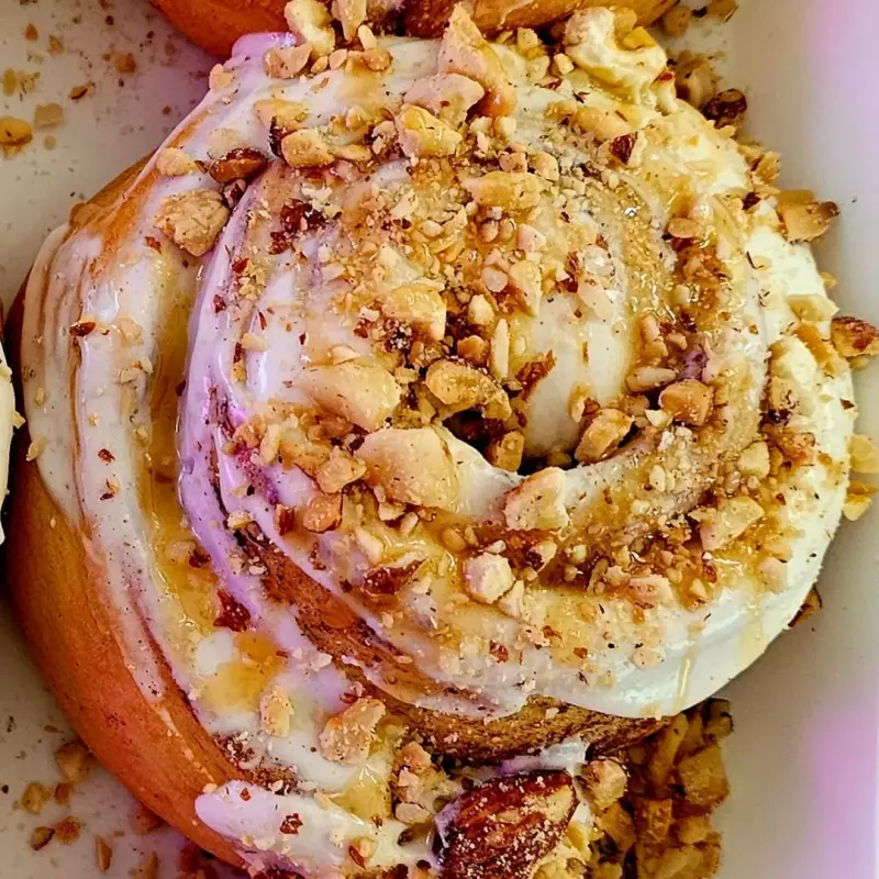 Glaseado con Caramelo salado y nuez