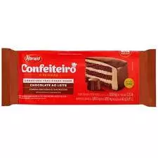 Barra chocolate ao leite 1k harald