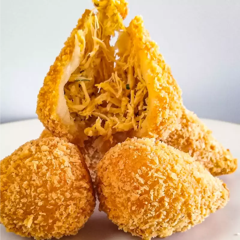 Coxinhas de frango 10 unid.