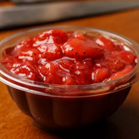 Mousse de chocolate ao leite com cal