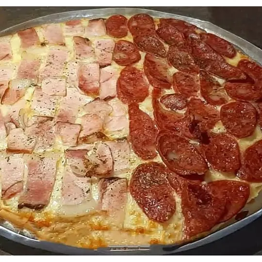 Pizza mista pequena 25cm