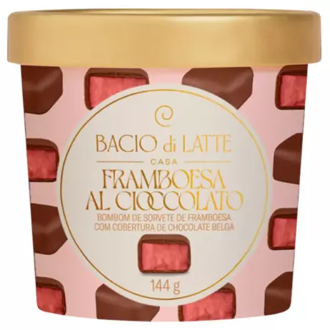 Baccio di latte bombom framboesa