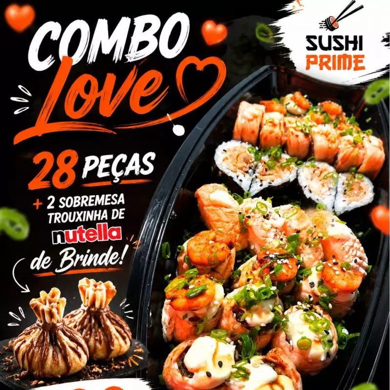 Combo Love + 2 Sobremesa de Brinde