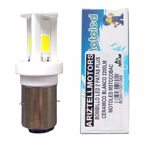 BOMBILLO LED 2 PATAS BLANCOM3TCCOBAC