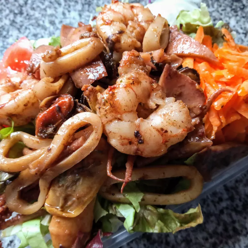 Ensalada de Mariscos