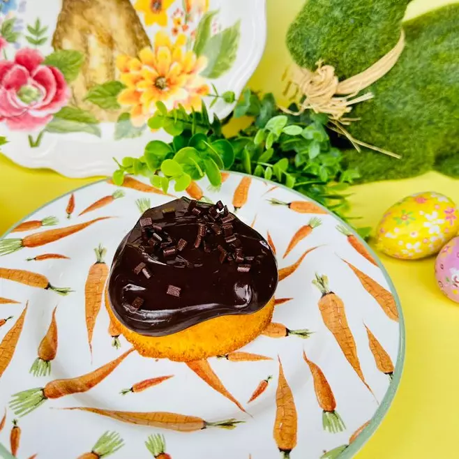 MINI VULCÃO DE CENOURA C/CHOCOLATE