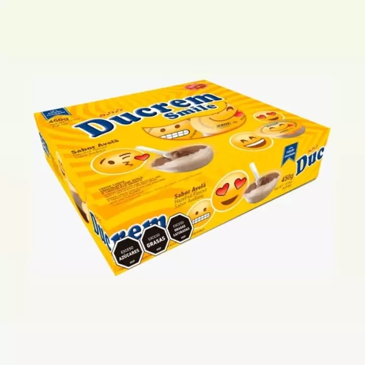 DUCREM AVELLANAS X18 UNIDADES