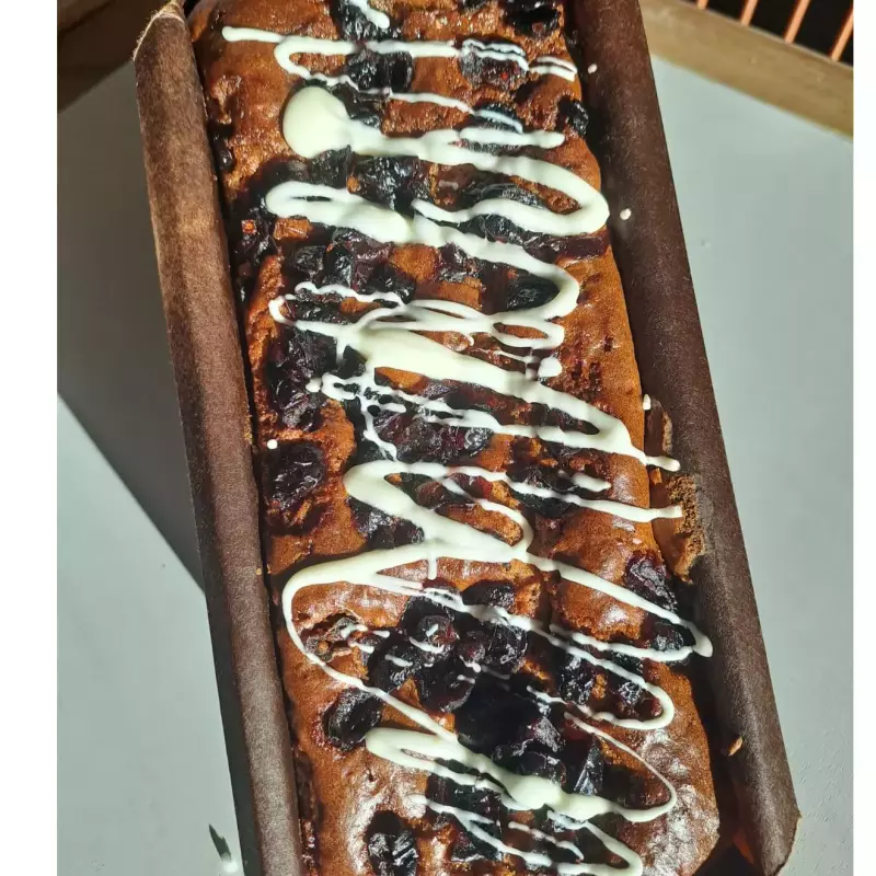 Budín saludable de Arandanos