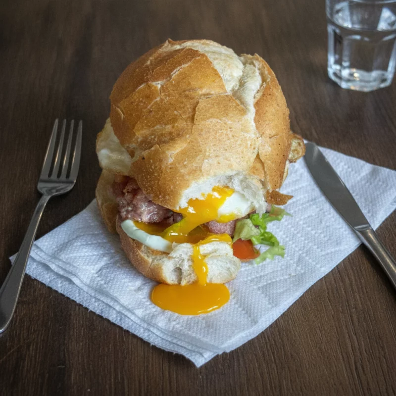 Pão com linguiça!