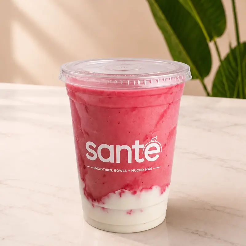 Strawberry Yogurt Frappe