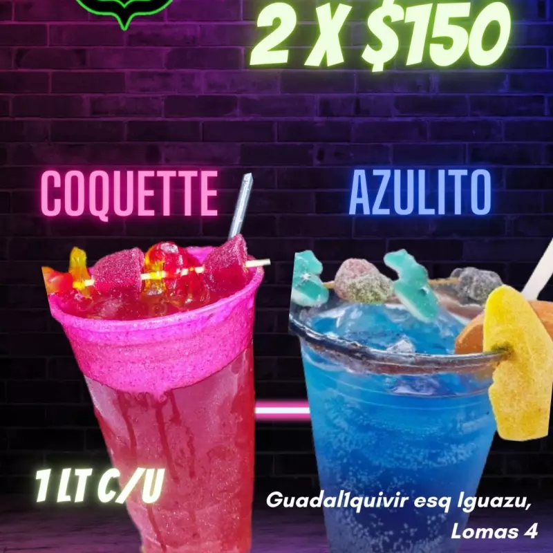Coquetes y Azulito