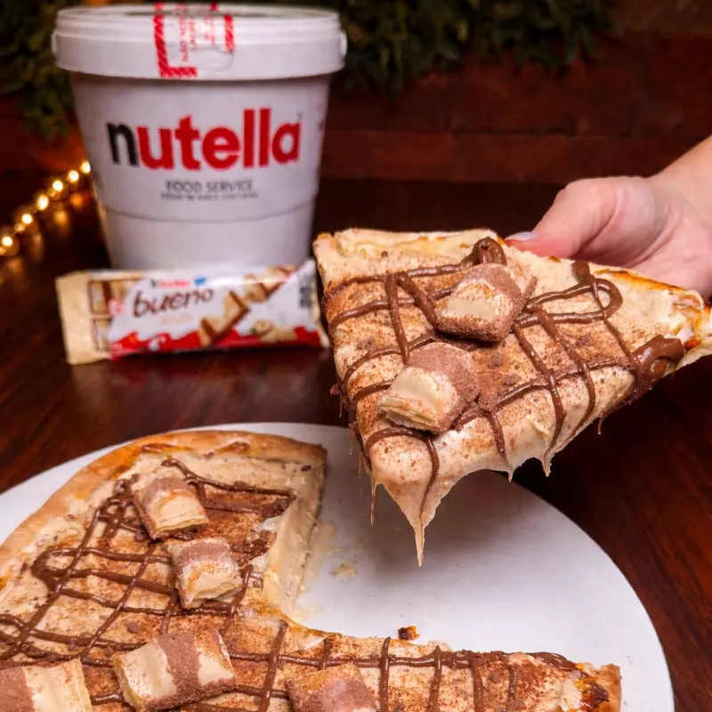 Pizza de Kinder Bueno (pequena)