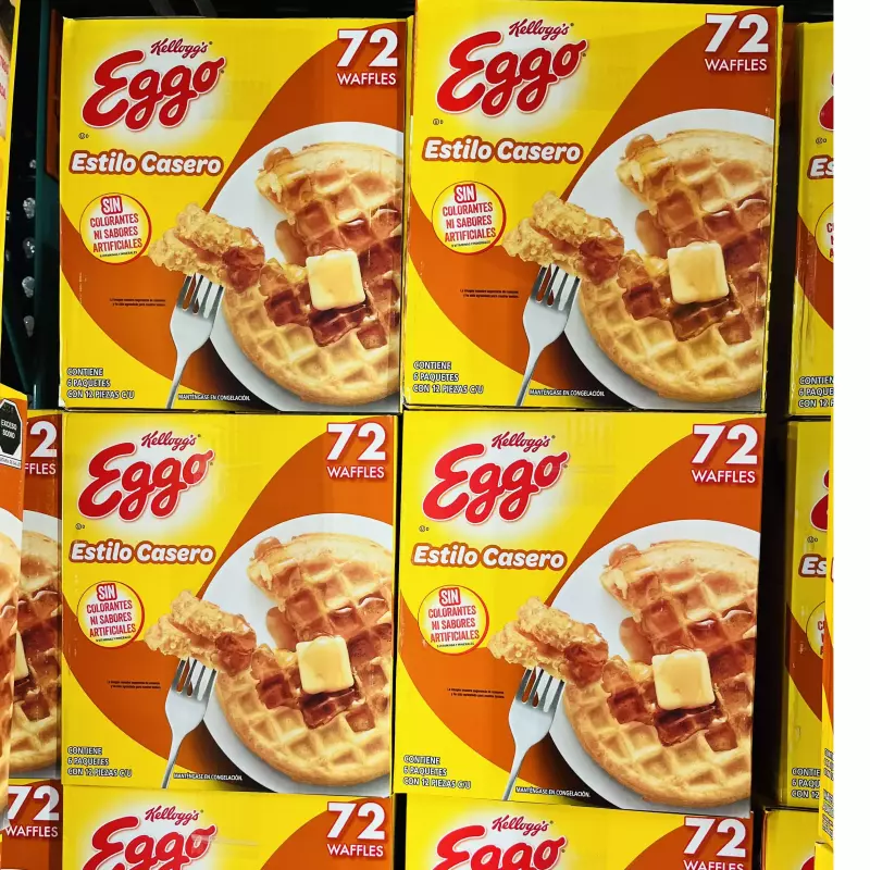 Kellogs Waffles 72 pzas
