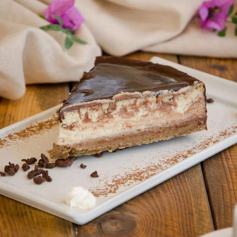 Cheesecake de Tofu Chocolate