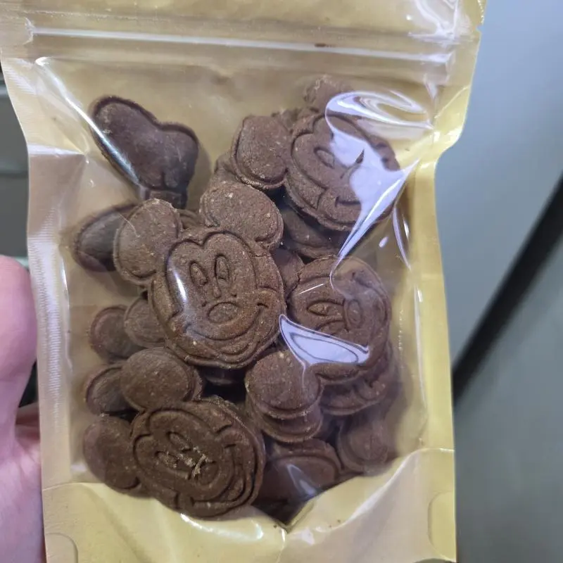 Bolacha de Cacau - Mickey e Minnie