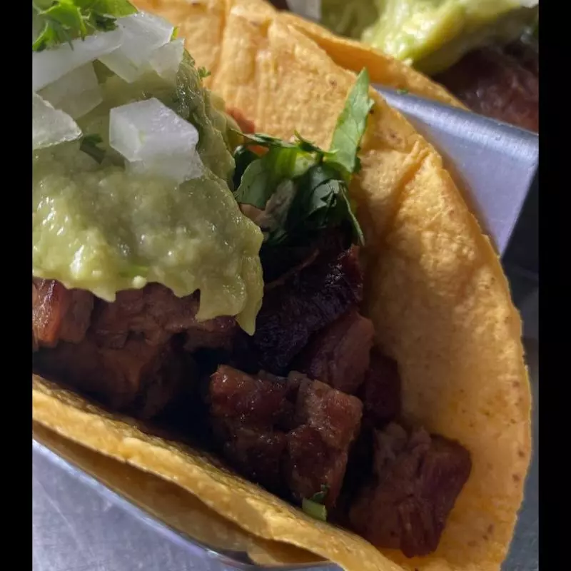 Tacos de carne asada(lomo de res)
