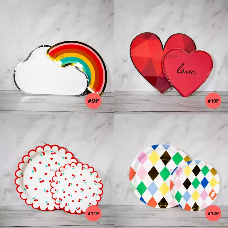 Platos con diseño 16 und