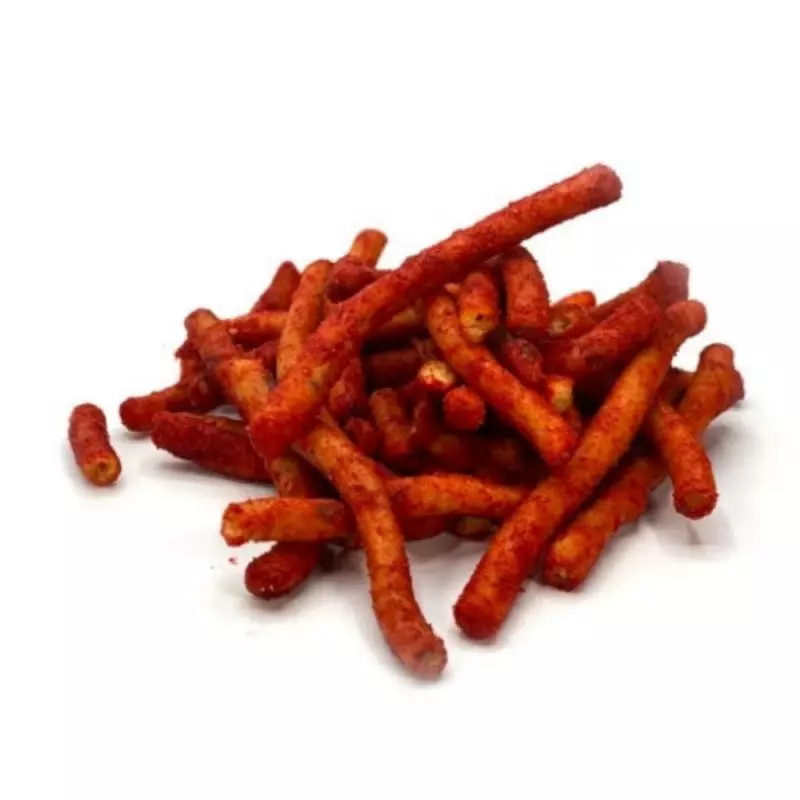 Churritos de amaranto enchilados