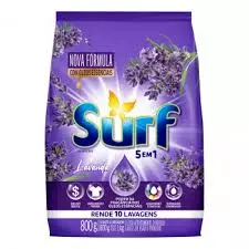 SABAO EM PÓ SURF 5 EM 1 LAVANDA 800G