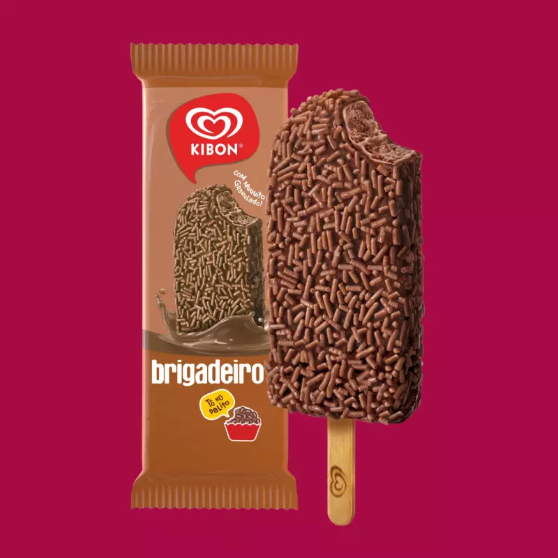 Picolé Brigadeiro Kibon