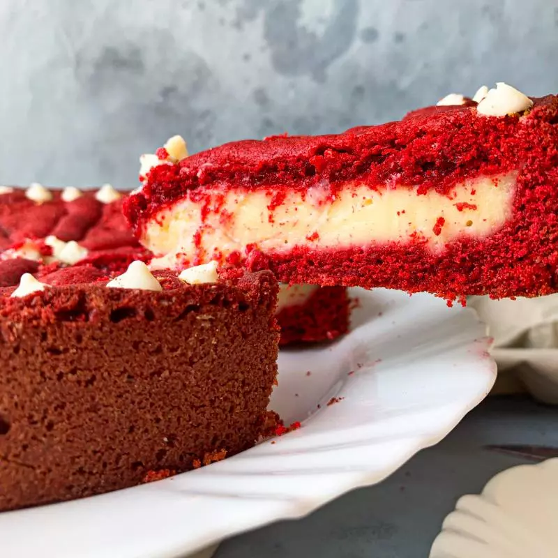 Torta Cookie Red Velvet c/ Ninho