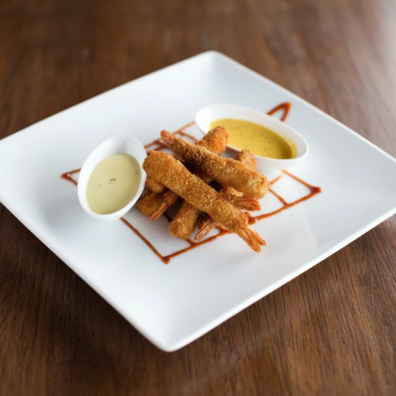 El Baterista - Langostinos al panko