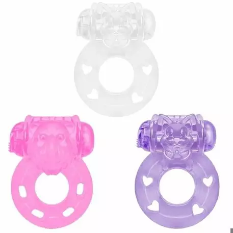 Anel peniano com mini cápsula vibro