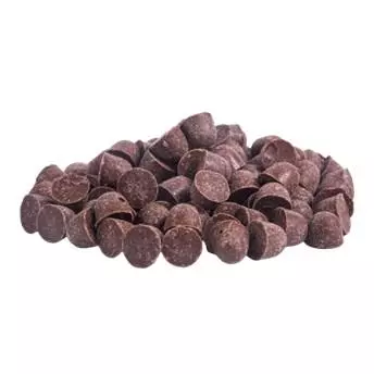 Gotas de chocolate ao leite