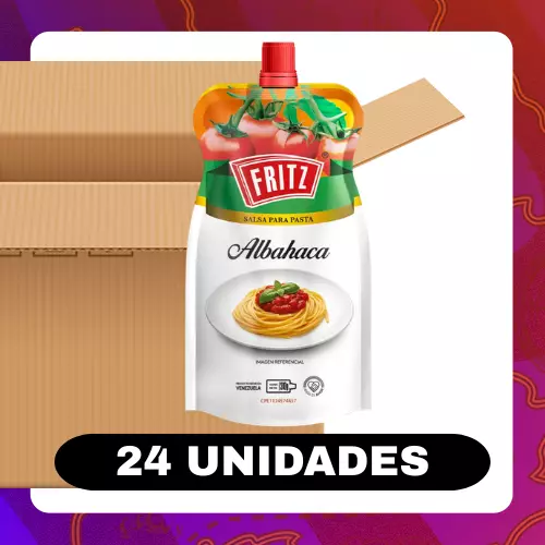 Bulto Fritz Salsa Albahaca 310g