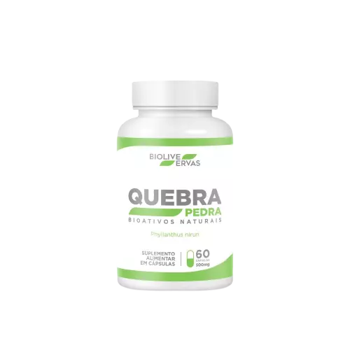 QUEBRA PEDRA - 60 CÁPS - 500 MG