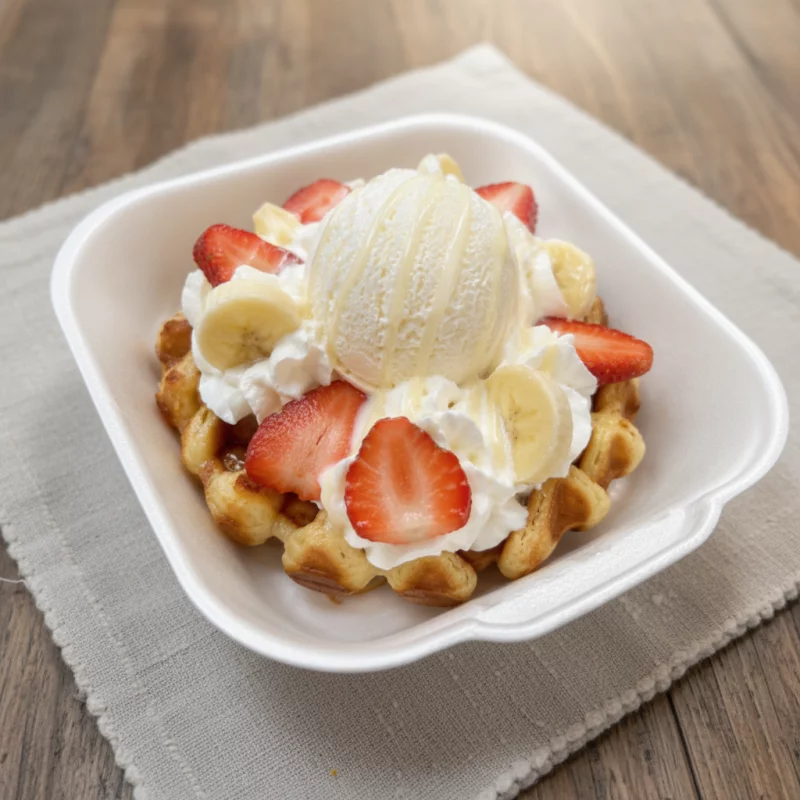 Mini Waffle FrutiHelado
