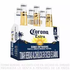 Six pack Corona extra 330ml