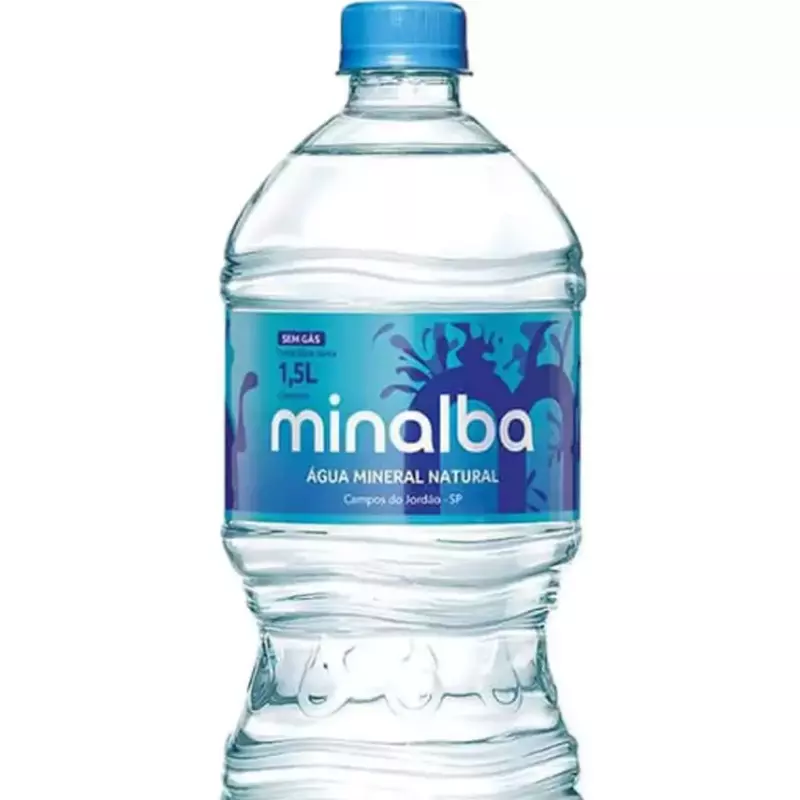 Água Minalba 1,5 litros sem gás