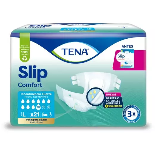 Tena Slip Clasico Talla L X 21 Und