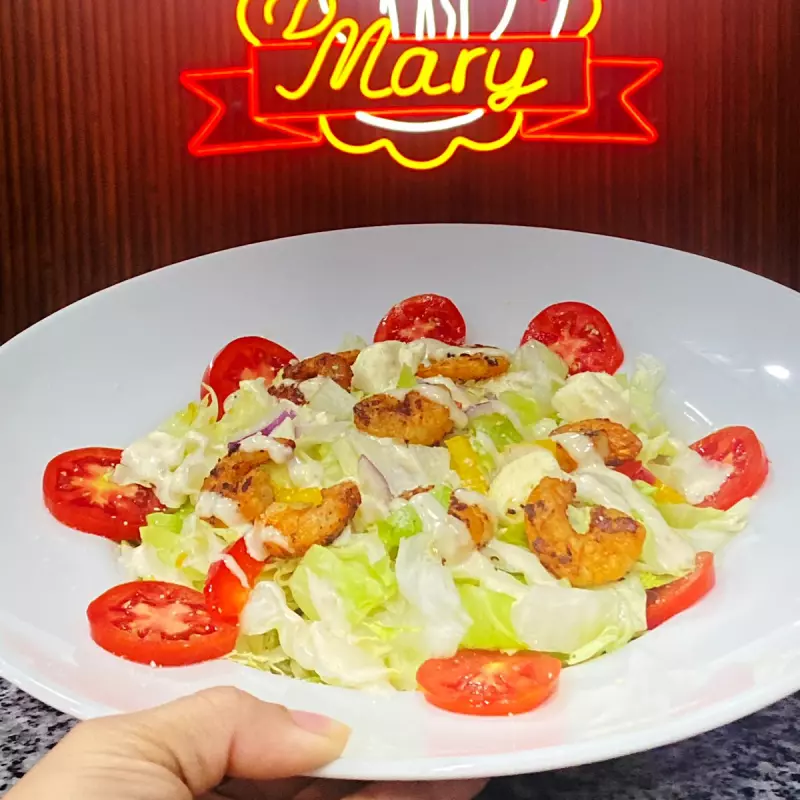 Ensalada con Camarones
