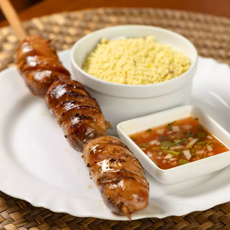 Linguiça de frango simples