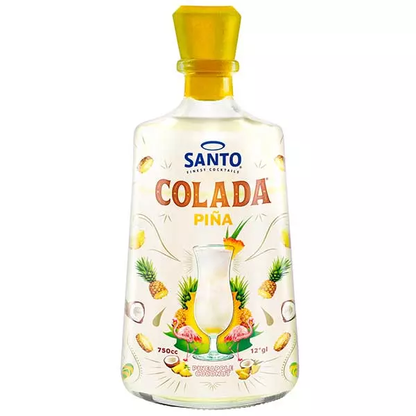 Coctel Santo Piña Colada 12º 750 c.c