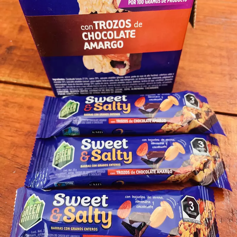 Barra de Granola con Chocolate